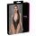 Cottelli Party - skinnende halterneck bodysuit (sort) - M