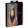 Cottelli Party - bodysuit med halsbånd - blank - sort - L