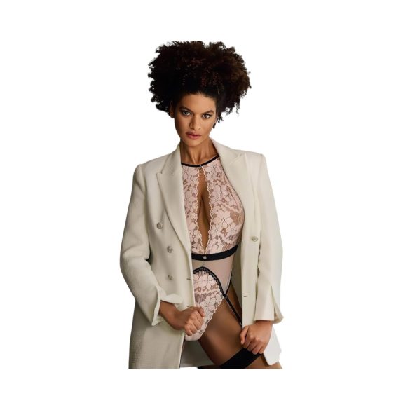 Obsessive Lilines - body med hofteholder - pink - L/XL