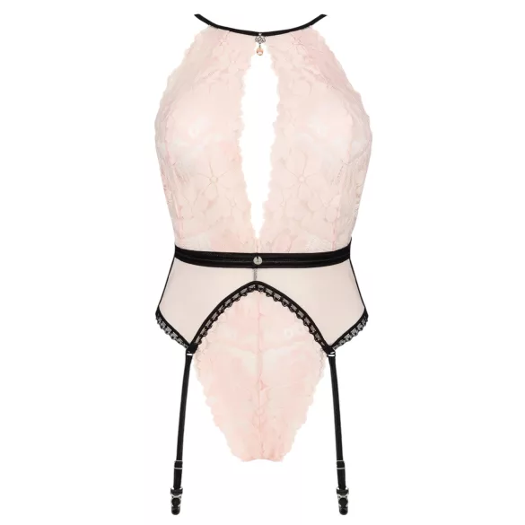 Obsessive Lilines - body med hofteholder - pink - L/XL