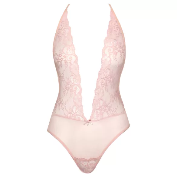 Kissable - blonde bodystocking - pink
