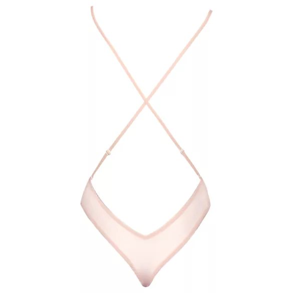 Kissable - blonde bodystocking - pink