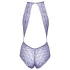 Kissable - body med halsbånd - blonde - lilla