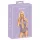 Kissable - body med halsbånd - blonde - lilla - L/XL