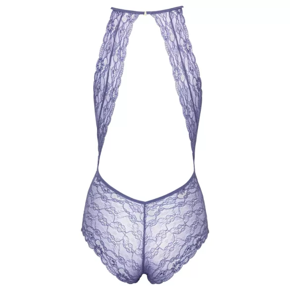 Kissable - body med halsbånd - blonde - lilla - L/XL