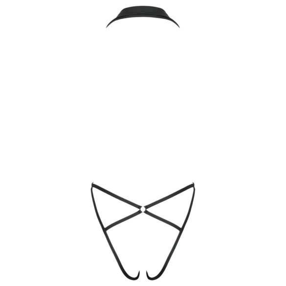 Cottelli Party - body med krave - sort