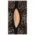 Noir - leopardmønstret langærmet body (sort) - M