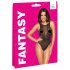 Cottelli - bodystocking med strass - sort - S-L