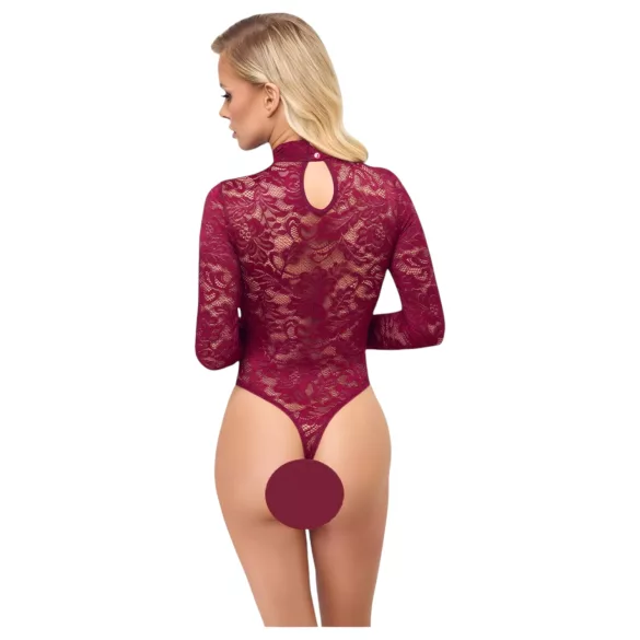 Cottelli - gennemsigtig blonde body (rød)
