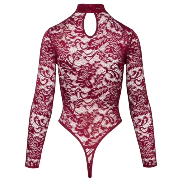 Cottelli - gennemsigtig blonde body (rød)
