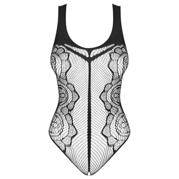Obsessive - body med åbning - gennemsigtig sort - S-L