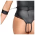 Cottelli Bondage - åben bryst body - sort - M