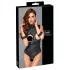 Cottelli Bondage - åben bryst body - sort - M