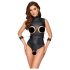 Cottelli Bondage - Åben bryst body (sort) - L