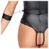 Cottelli Bondage - Åben bryst body (sort) - L