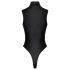 Cottelli - bodysuit - skinnende effekt - sort - M