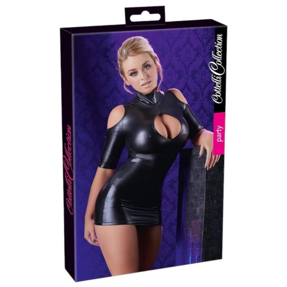 Cottelli - festkjole med bare skuldre - sort