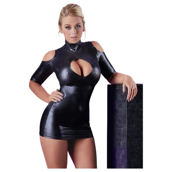 Cottelli - festkjole med bare skuldre - sort - XL