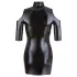 Cottelli - festkjole med bare skuldre - sort - XL