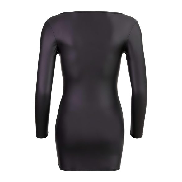 Cottelli - festkjole med lynlås og rhinsten - sort - L