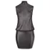 Cottelli Plus Size - chemise - blank chiffon - sort - 3XL