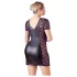 Cottelli Plus Size - plus size chemise - blonde & sløjfe - sort - 3XL