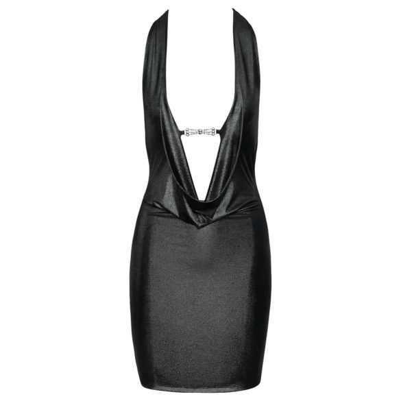 Cottelli Party - kjole med halsbånd - sølv - M