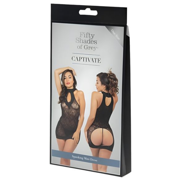 Fifty Shades Captivate - Blonderobe (Sort)