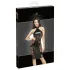 Noir - skinnende halterneck kjole (sort) - L
