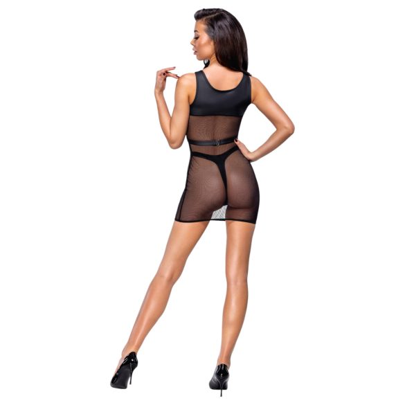 Cottelli - gennemsigtigt fest-sæt (sort)