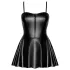 Noir Libido - mini kjole - mat look - sort - M
