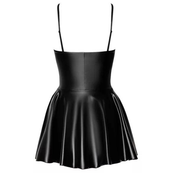 Noir Libido - mini kjole - mat look - sort - M
