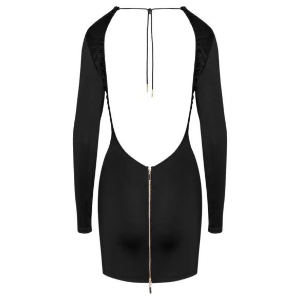 Cottelli - minikjole med åben ryg - sort