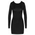 Cottelli - minikjole med åben ryg - sort - L