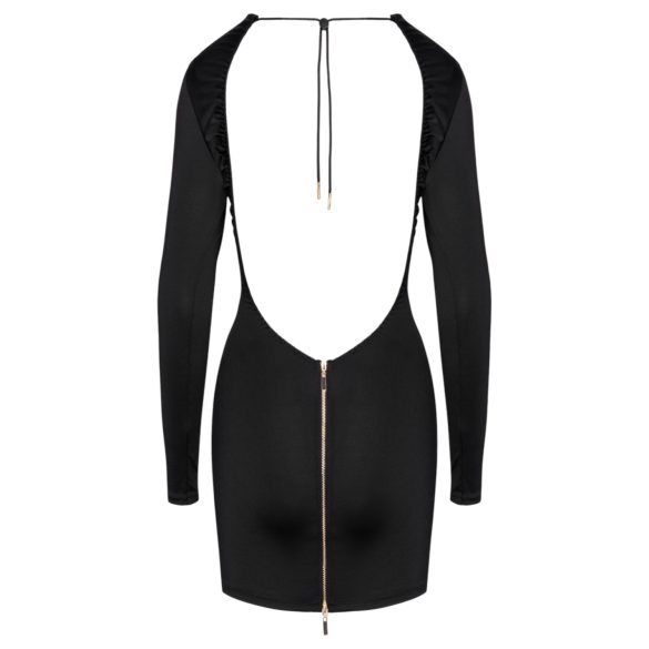 Cottelli - minikjole med åben ryg - sort - L