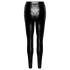 Noir - lange leggings - blank - sort - M