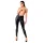 Noir - lange leggings - blank - sort - L