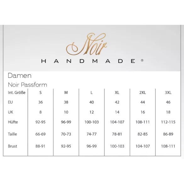 Noir - catsuit med lange ærmer - blankt stof - sort - 3XL
