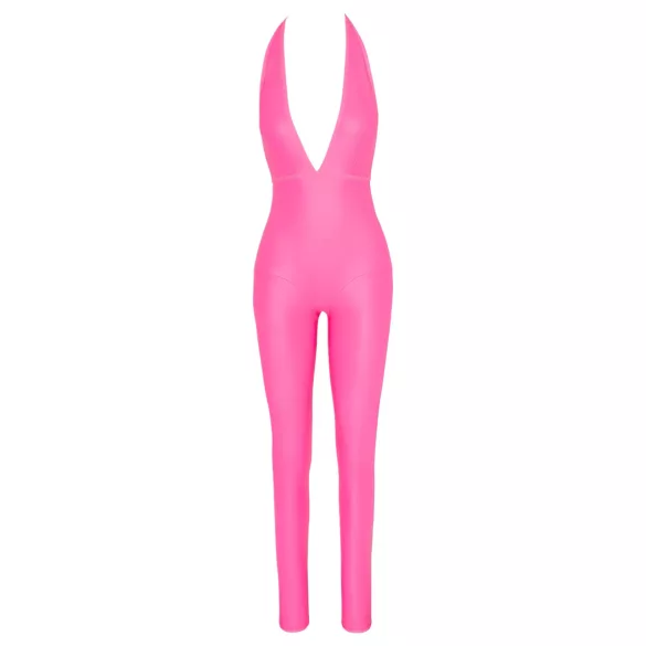 Cottelli Party - heldragt med dyb rygudskæring (pink) - M