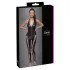 Cottelli Party - halterneck snørebånd jumpsuit (sort)
