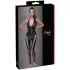 Cottelli Party - halterneck snørebånd jumpsuit (sort)