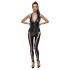 Cottelli Party - halterneck snørebånd jumpsuit (sort)