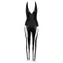 Cottelli Party - halterneck snørebånd jumpsuit (sort)