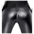 Noir - catsuit - slangemønster - lang - sort - L