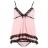 Cottelli - babydoll - blonde flæser - sort