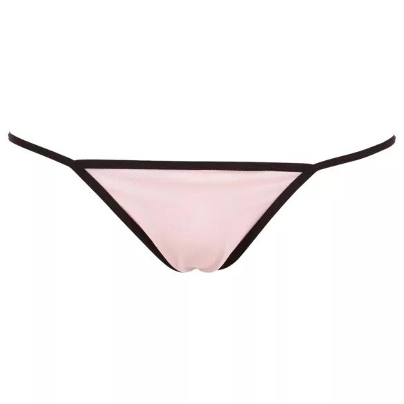 Cottelli - babydoll - blonde flæser - sort - M