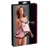 Cottelli - babydoll - blonde flæser - sort - L
