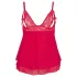 Cottelli Plus Size - babydoll - blonde - rød - plus size lingeri - 2XL