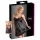 Cottelli - satin natkjole - sort - XL