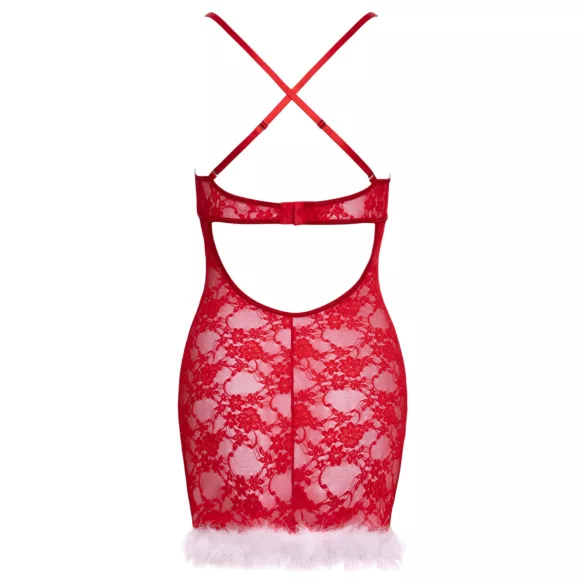 Cottelli - jule-minikjole (rød) - L/XL